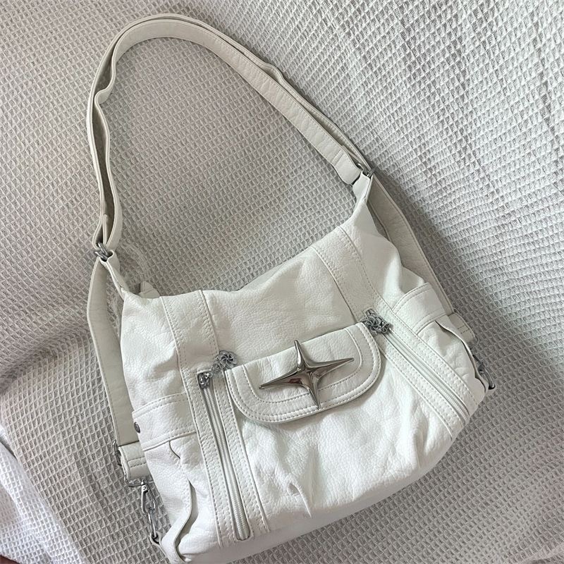 [ COD✅ ] JelitaChic  Tas Selempang Bahu Tunggal Sederhana dan Serbaguna Gaya Korea , y2k tote bag wa