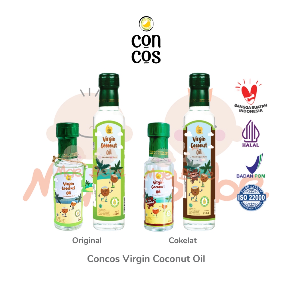 

Concos Virgin Coconut Oil VCO Minyak Kelapa Murni