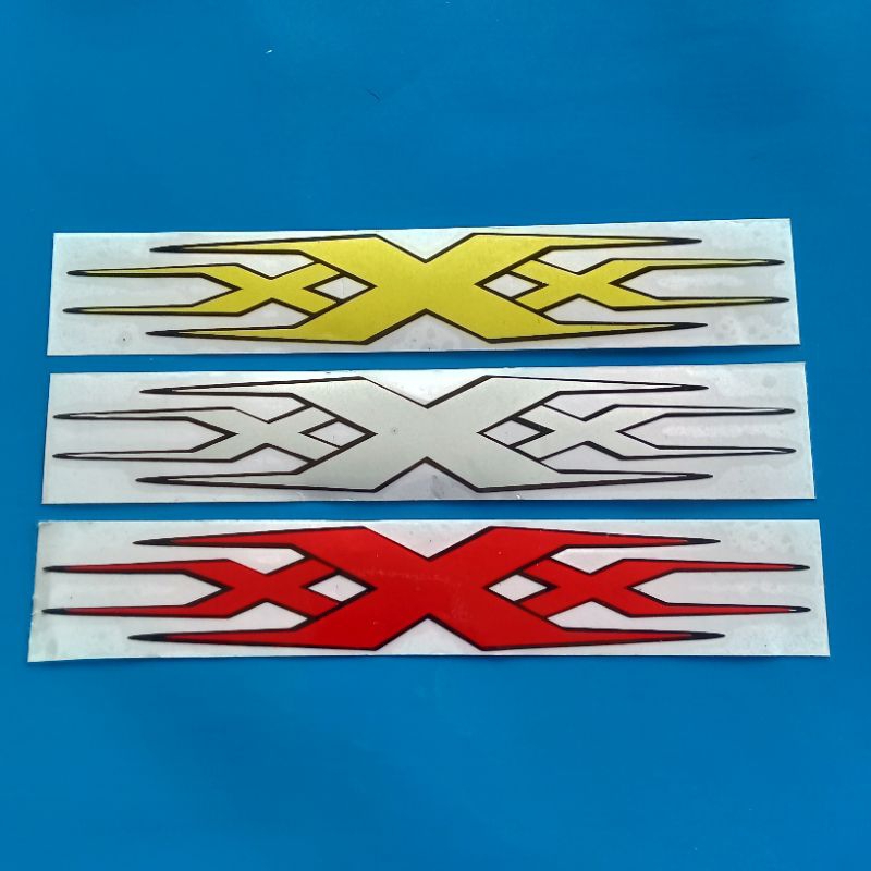 Sticker XXX TRIPLE X 3