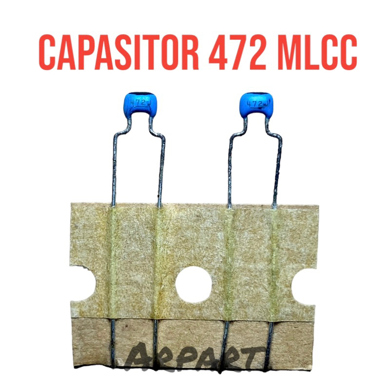 10pcs kapasitor MLCC 472 50volt