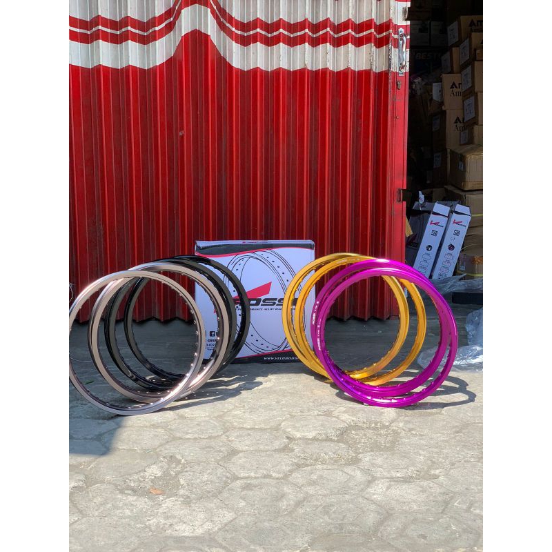 PAKET SET VELG VROSSI RING 17 140 160 185