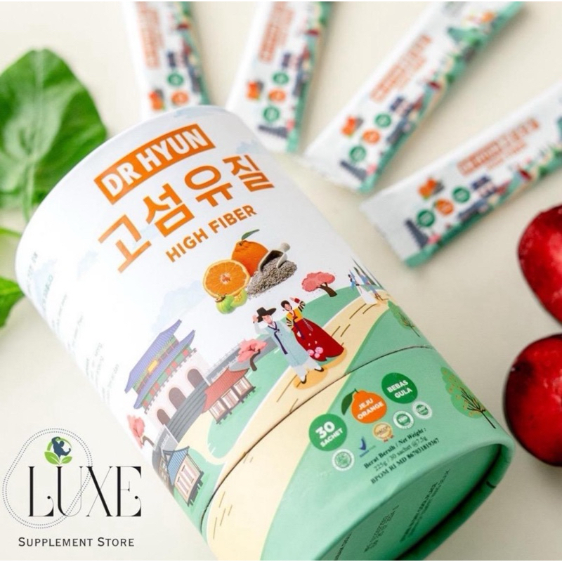 

(BONUS EMAS) PROMO DR HYUN 1 BOX 30 SACHET Minuman Fiber Drink Jeruk Jeju Orange Diet Detox Pelangsing HALAL BPOM