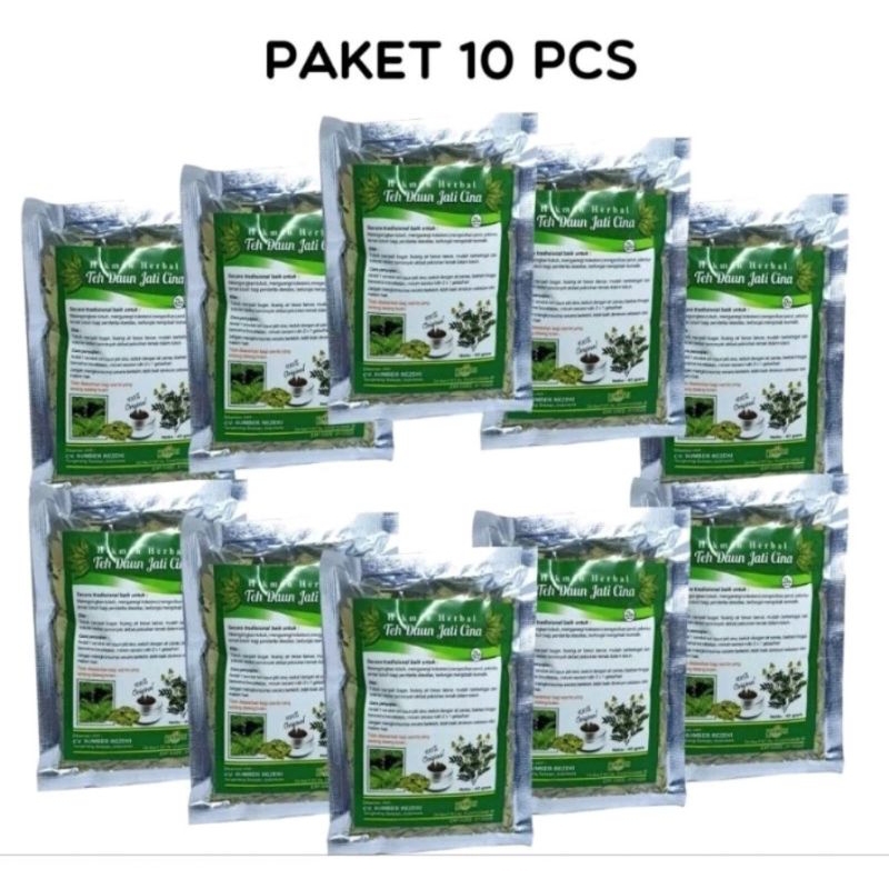 

❤LARIS❤ DAPAT 10PCS TEH DAUN JATI CINA (PAKET USAHA)