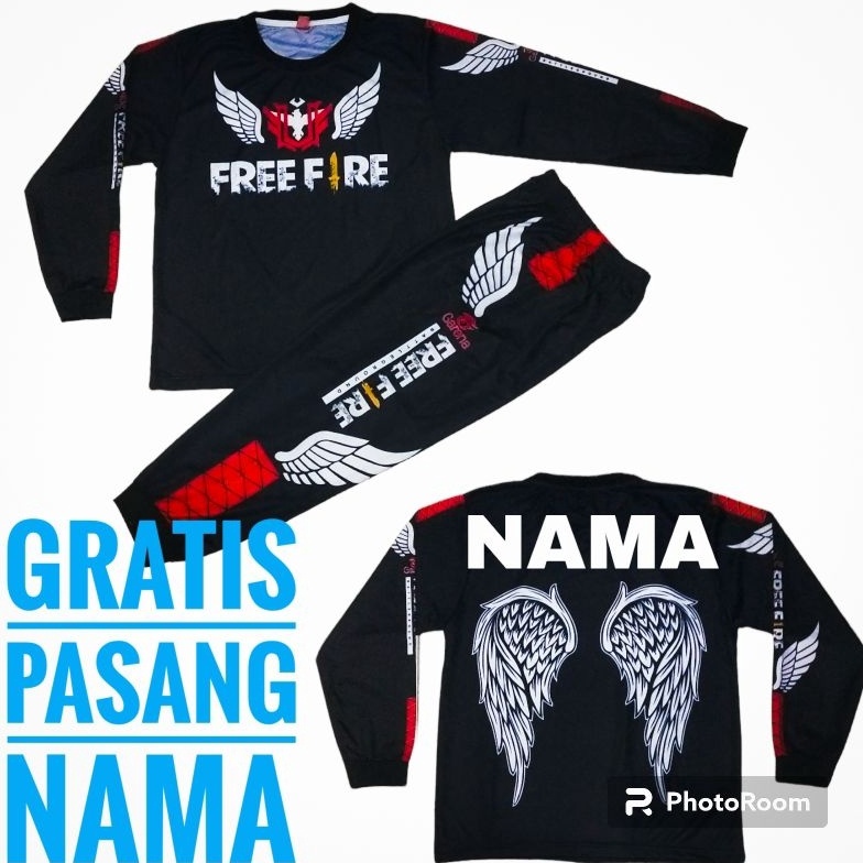 HEBOH SETELAN BAJU FREE FIRESETELAN CELANA BNLSETELAN BAJU ANAK BOBOIBOY LENGAN PANJANG SETELAN BAJU