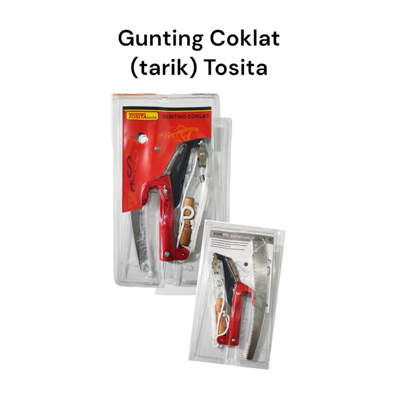 

GUNTING COKLAT (Tarik) TOSITA ORIGINAL//