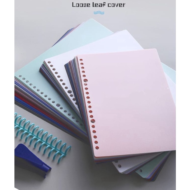 

TERBAIK DIY Minimalist Binder Covers Macaron Pastel Color Cover Binder warna PASTEL