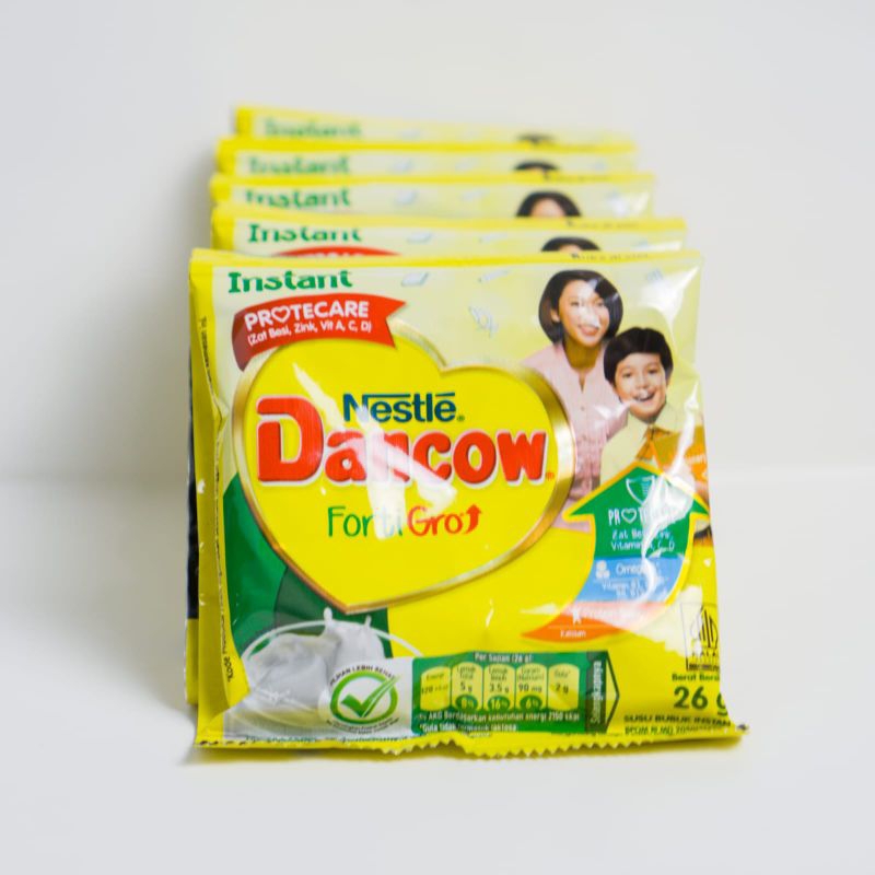 

Susu Dancow Fortigro Instant Sachet @26 gr Renteng isi 10 sachet