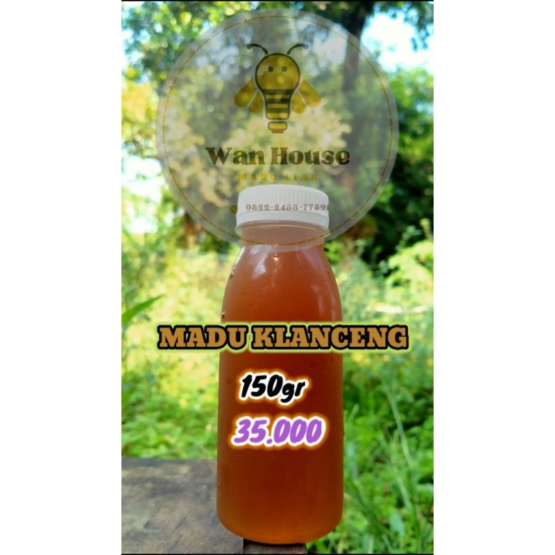 

MADU KLANCENG 150gram MURNI TANPA CAMPURAN