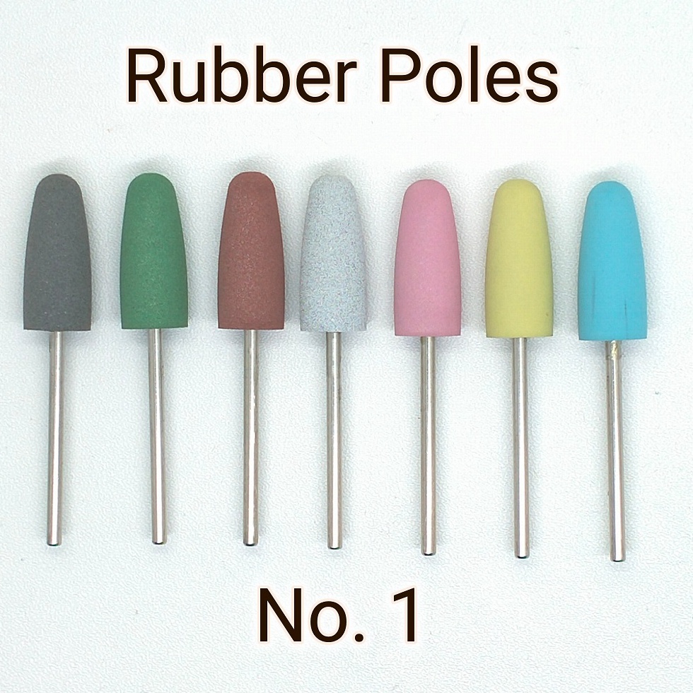 TERLARIZZZ mata bor poles gigi palsu bahan rubber no 1