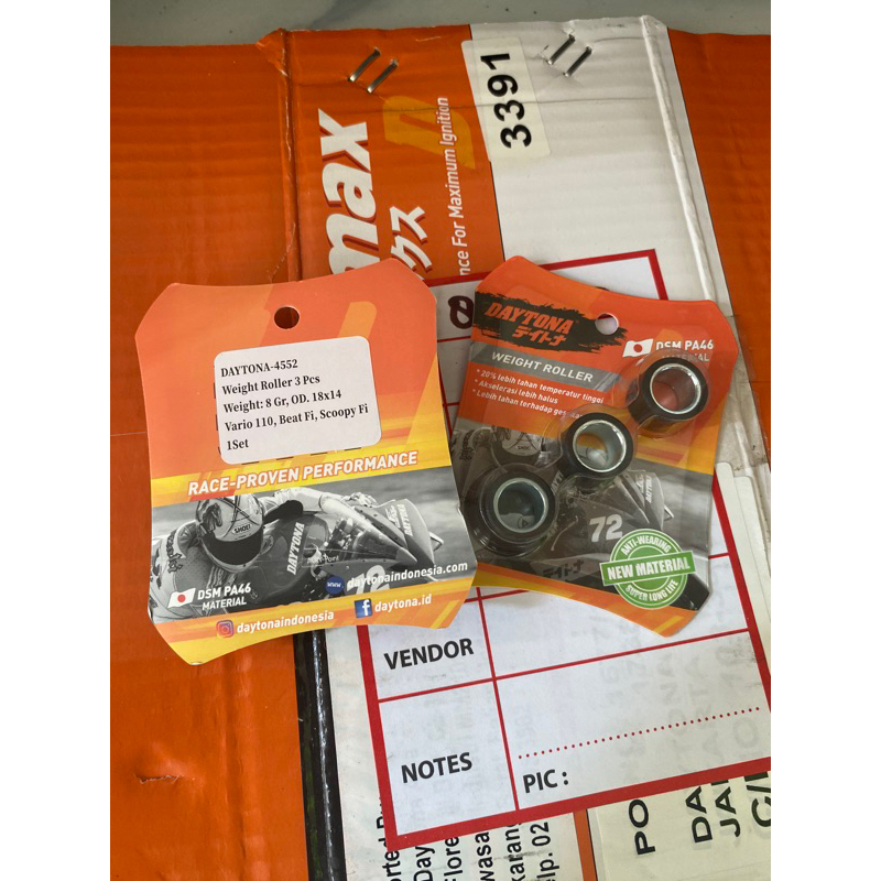 Roller 8gram Beat fi,Scoopy fi,vario110