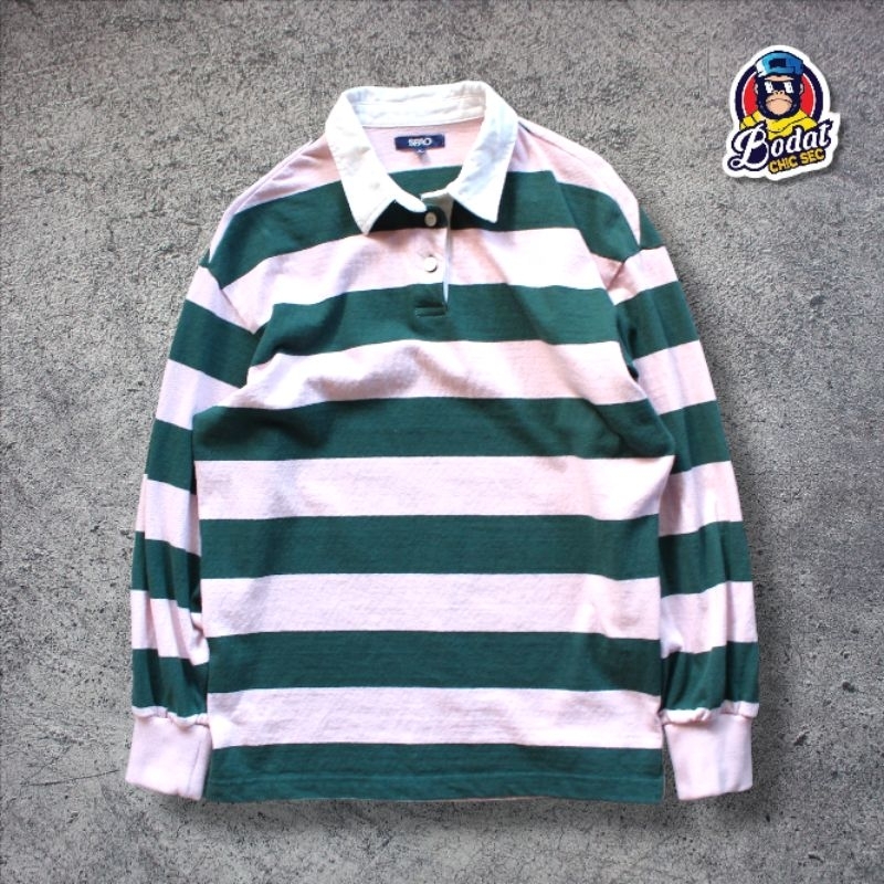 Longslevee Kaos/T-shirt Polo/kera Spao Rugby