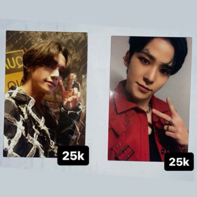 PHOTOCARD ATEEZ YUNHO WOOYOUNG