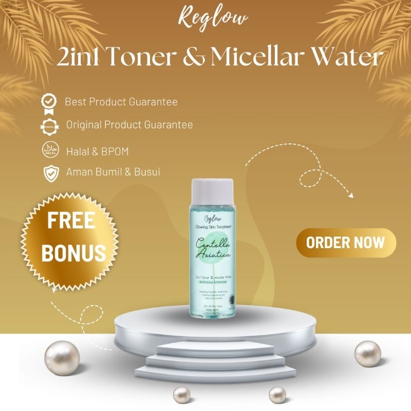 BISA COD Toner whitening reglow Perawatan Kecantikan Wajah Paket Re Glow Skincare Pemutih Wajah Peng