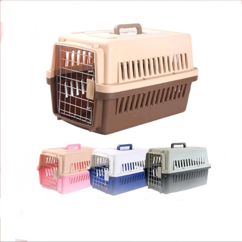 PET CARGO / Carrier / Kandang travel untuk kucing anjing kecil kelinci musang hewan peliharaan kecil