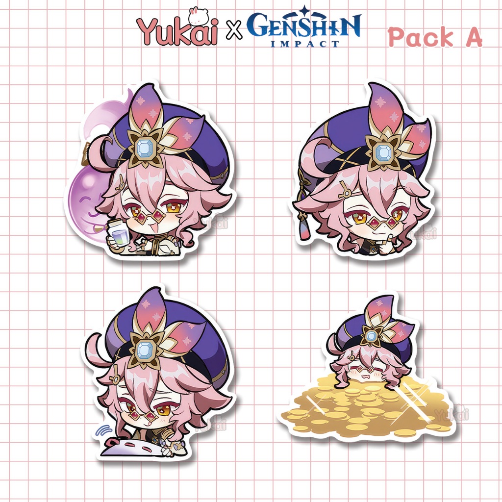 

Stiker Pack Dori Genshin Impact Premium, Sticker Anime Waterproof