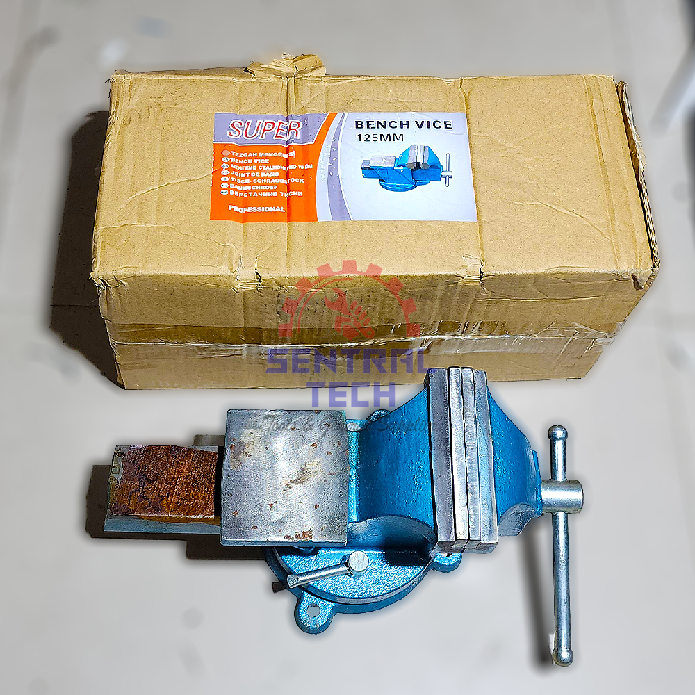 Ragum / Catok Besi 5" / Catok Meja / Vice table SUPER 5 inch