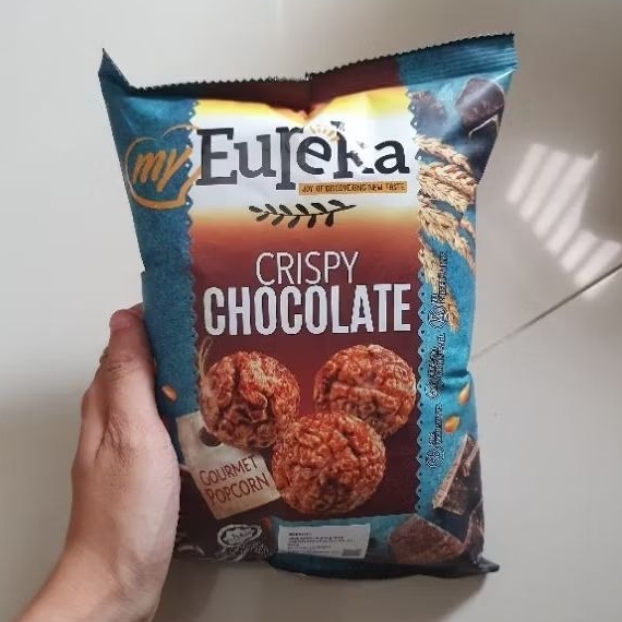 

Eureka Gourmet popcorn rasa CRISPY CHOCOLATE Coklat 80gr