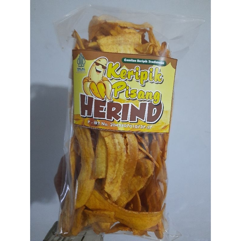 keripik pisang asin 250gr