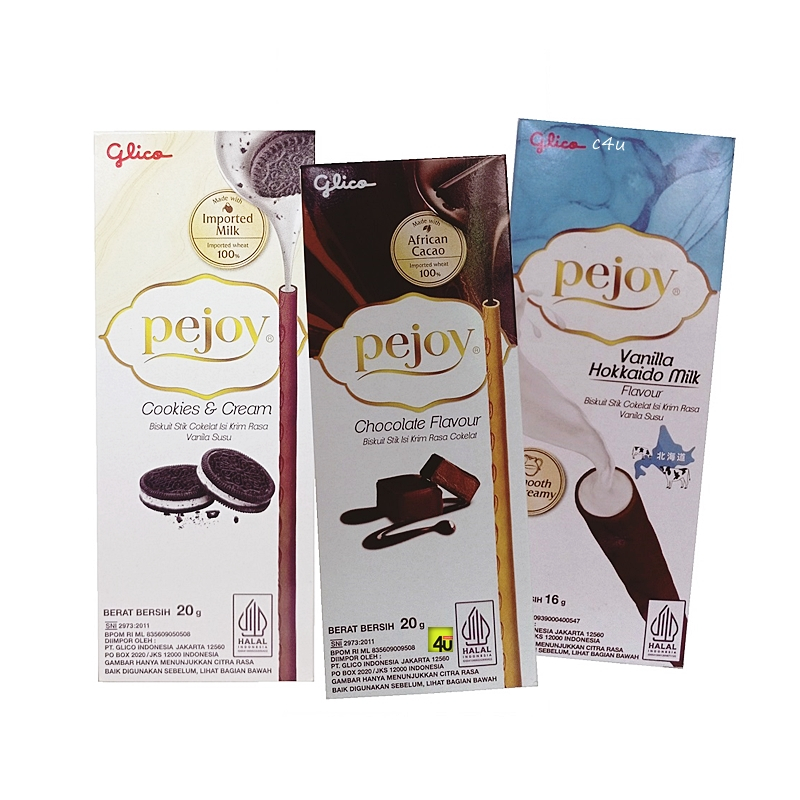 

Pejoy - Biskuit Stik Isi Krim - 1 pcs Kotak Kecil