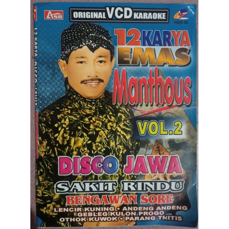 VCD original 12 disco jawa