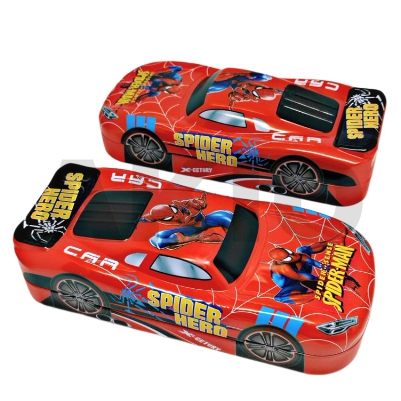 

Tempat Pensil Anak Karakter SUPERHERO SPIDERMAN AVENGERS 2 Susun Mobil Kaleng Besi Murah K-905