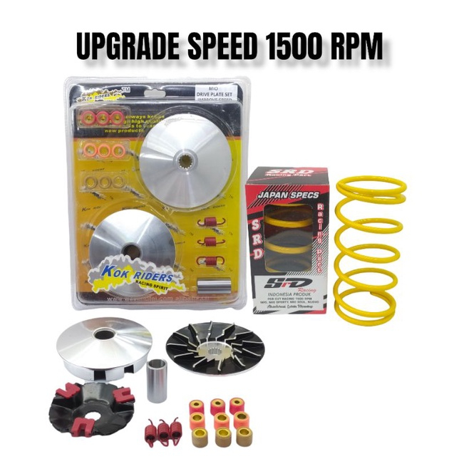 PAKET UPGRADE SPEED RACING KIRIAN MIO 1500 RPM MIO MIO SPORTY MIO SMILE MIO KARBU