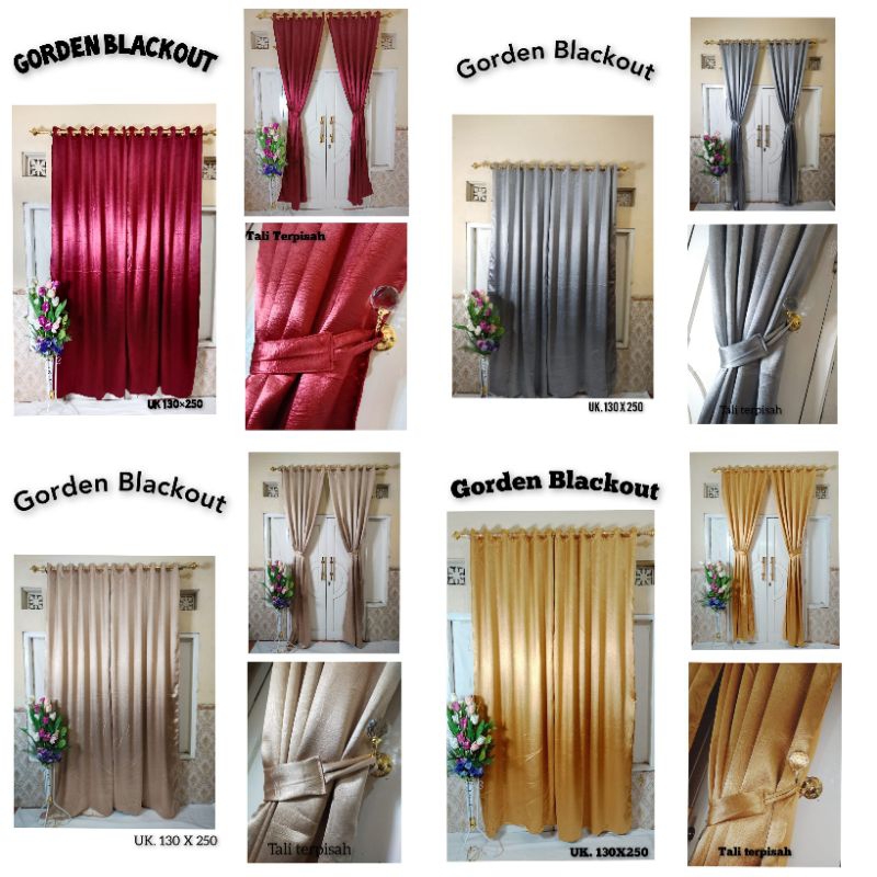 GORDEN BLACKOUT UK 130X250