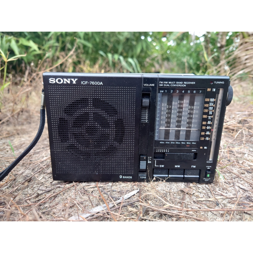 Radio FM Sony icf 7600A bekas normal