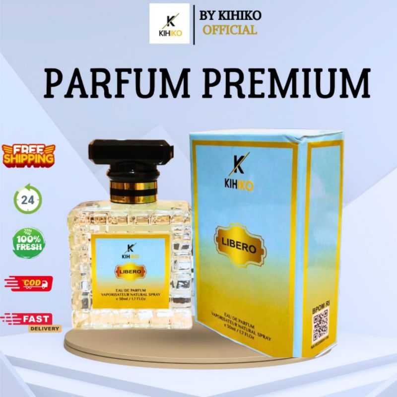 Kihiko parfum spray tahan lama with box