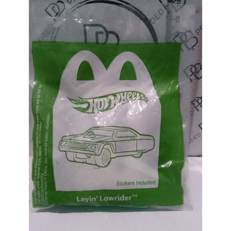 McDonald's Happy Meal- Hot Wheels Layin' Lowrider