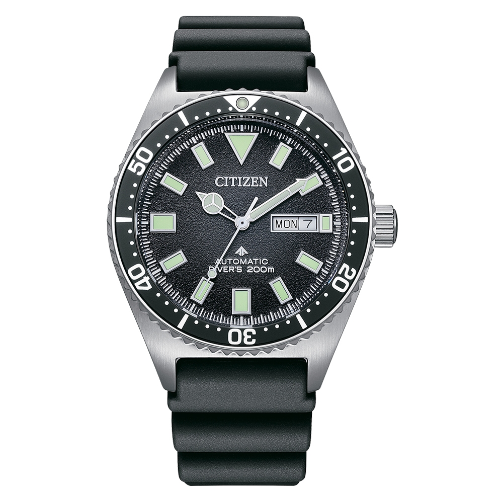 Citizen Promaster NY0120-01E Jam Tangan Diver Otomatis Stainless Steel 41mm Hitam
