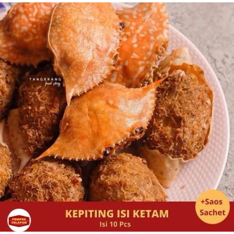 KETAM ISI KELAYANG KHAS BELITUNG ISI 10pcs FREE SAOS SAMBAL