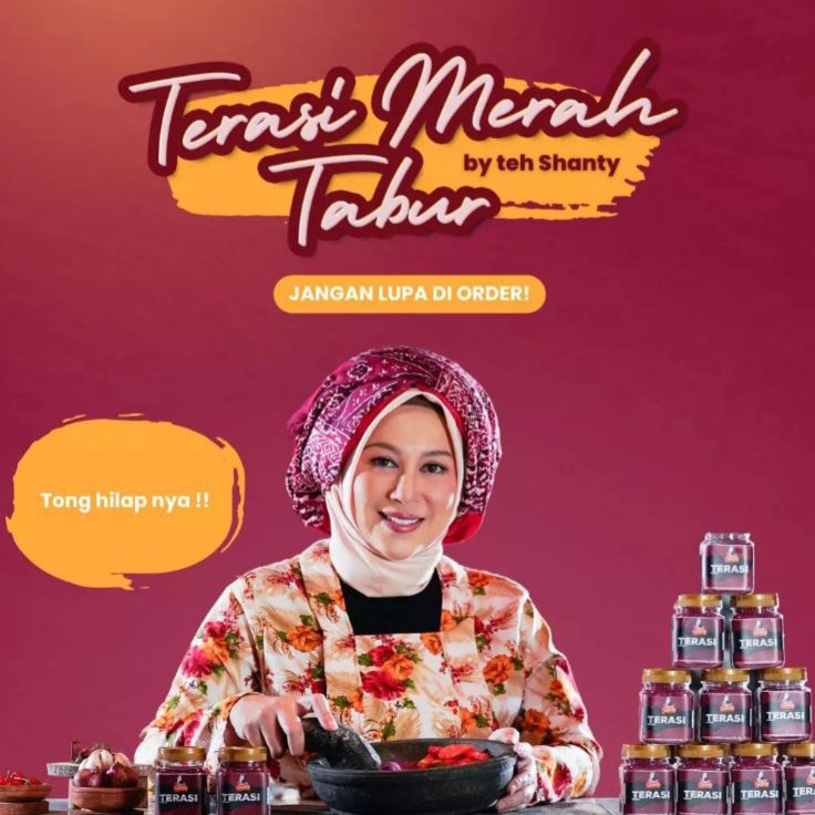 

Dijual Murah TERASI MERAH TABUR TEH SHANTY Q86
