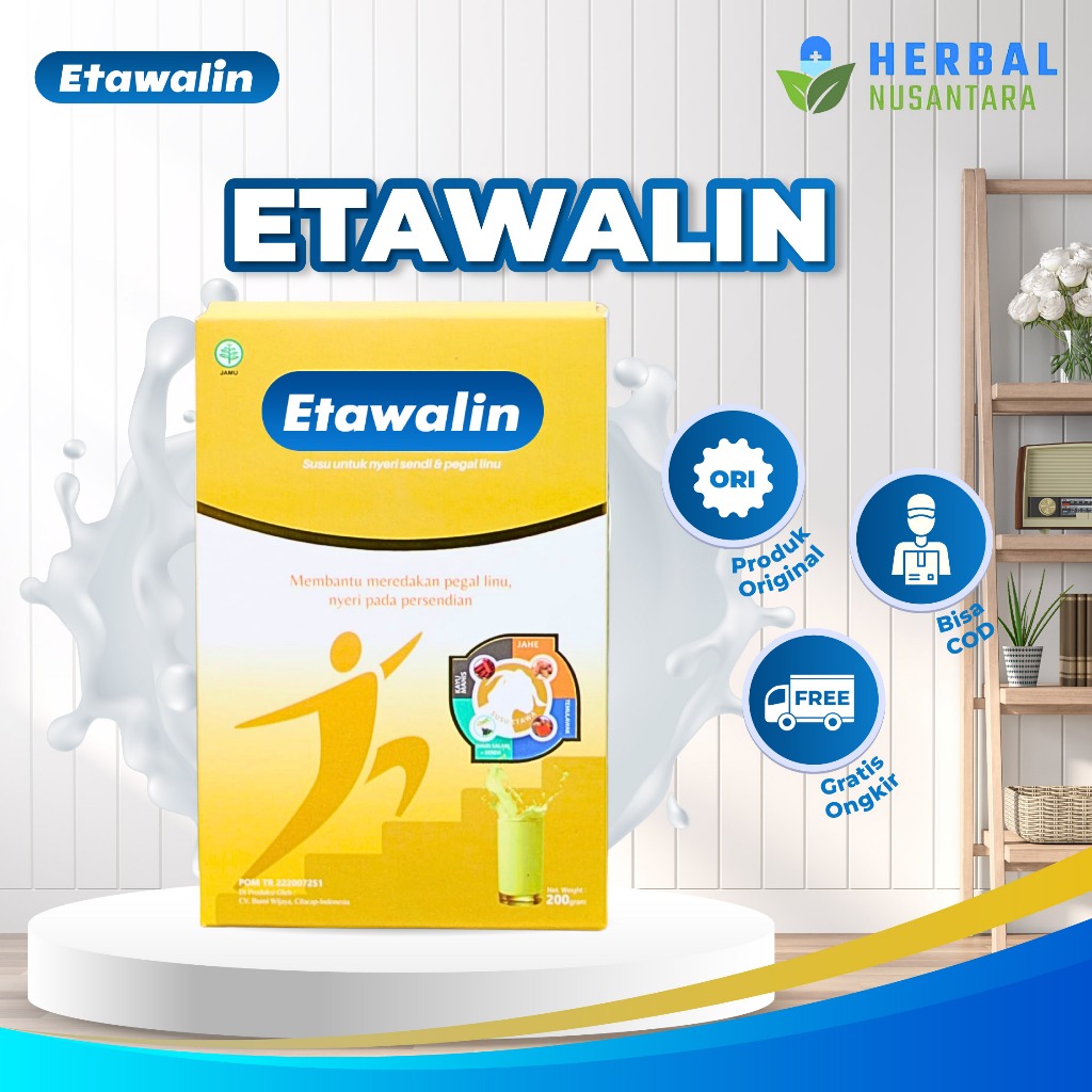 

Etawalin Susu Etawa Herbal Nyeri Sendi Sendi Official 1 box