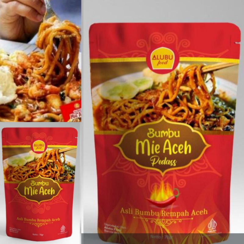 

Bumbu Basah Mie Aceh Alubu saset 80 gr