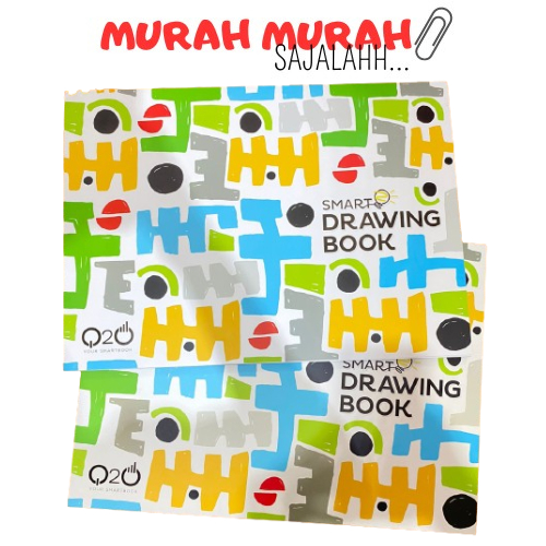 

BUY1 GET1 Smart Drawing Book A3 150gsm Sketch Book | Buku Gambar