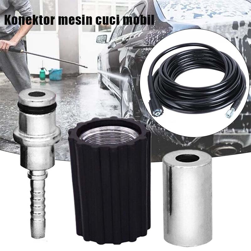 Nepel Selang Drat Dalam Fitting Untuk Selang Jet Cleaner Cuci Motor Dan Mobil Nepel Selang Drat Nepe