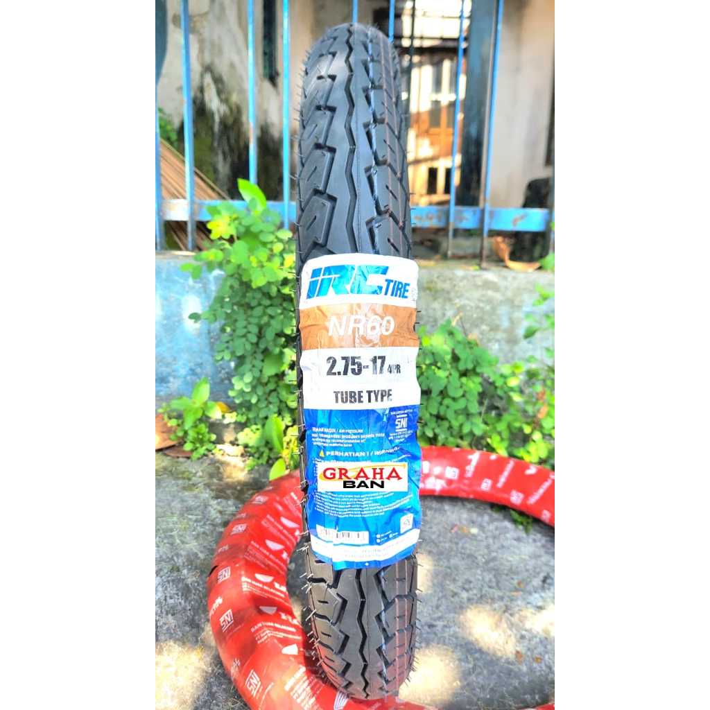 BAN IRC NR60 275-17 RING 17 TUBETYPE ban irc 275-17 ban tubetype ban 275-17 ban ring 17 ban motor ri