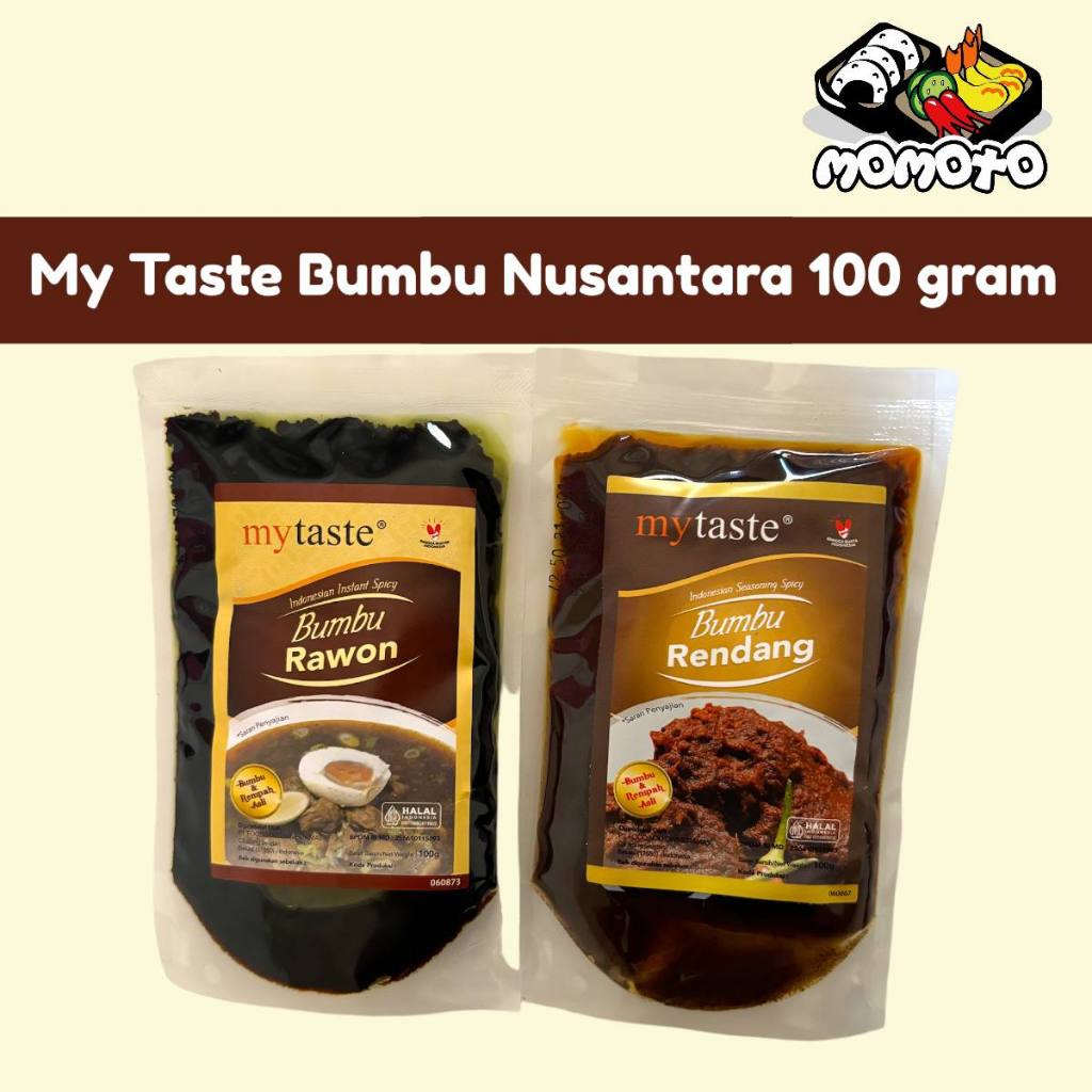 

My Taste Bumbu Indonesia Nusantara Rawon Rendang 100 gram