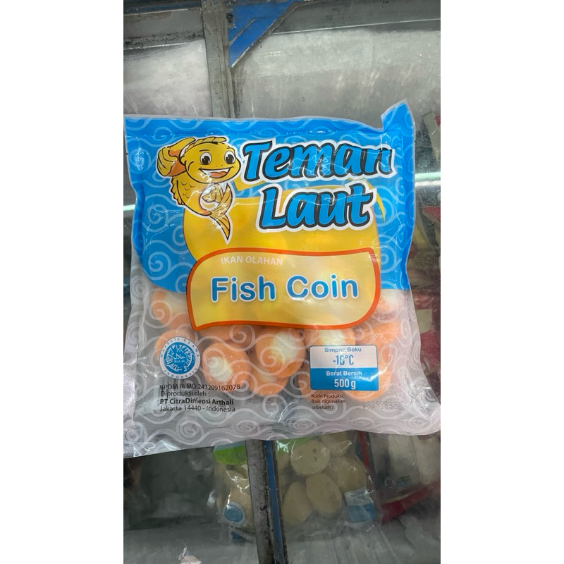 

TEMAN LAUT FISH COIN 500gr