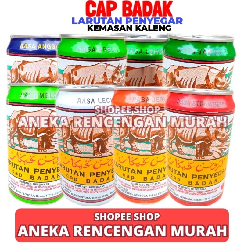 

Larutan Penyegar Badak Kaleng Rasa Buah 320gr