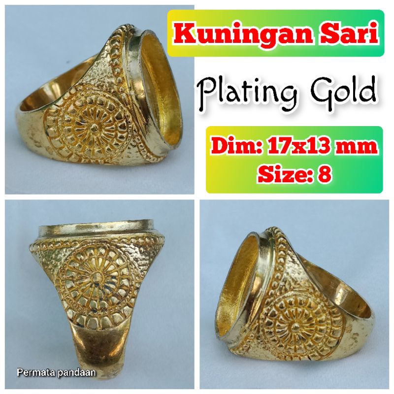 emban batu akik dan permata Kuningan sari.35