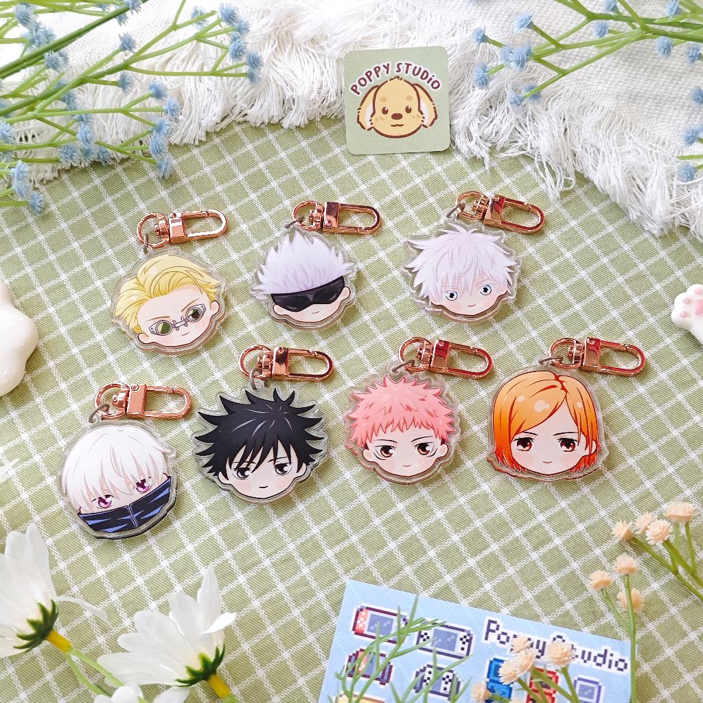 Jujutsu Kaisen Keychain | Itadori Sukuna Gojo Inumaki