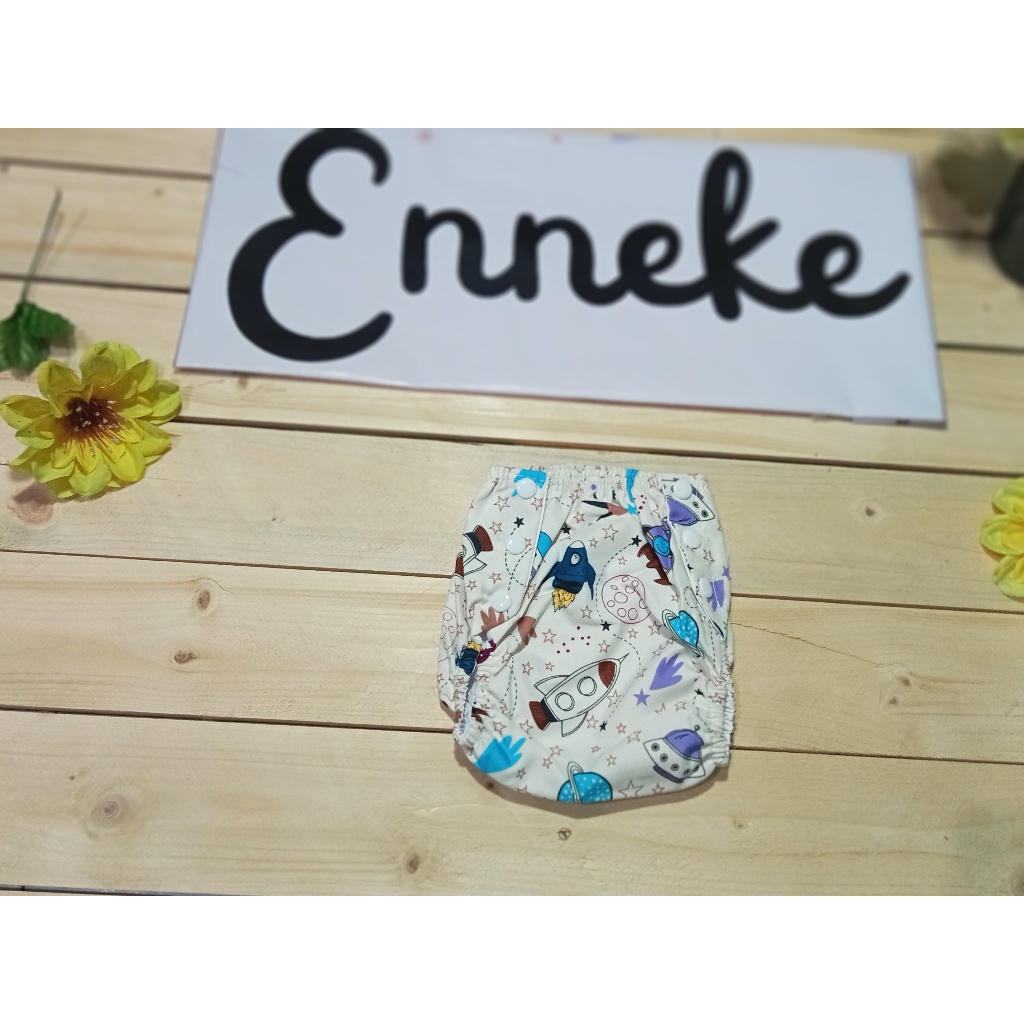 2 PCS Cover popok cloudy karakter bayi