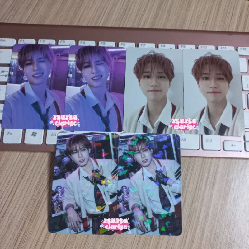 photocard han christmas evel