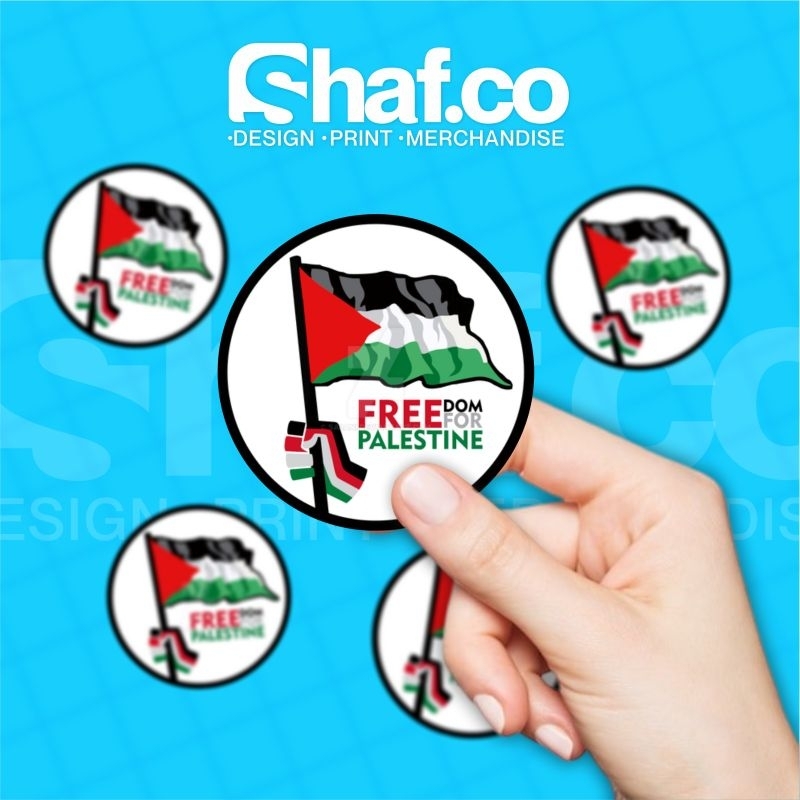 

STICKER FREE PPALESTINE BULAT VIRAL KEREN