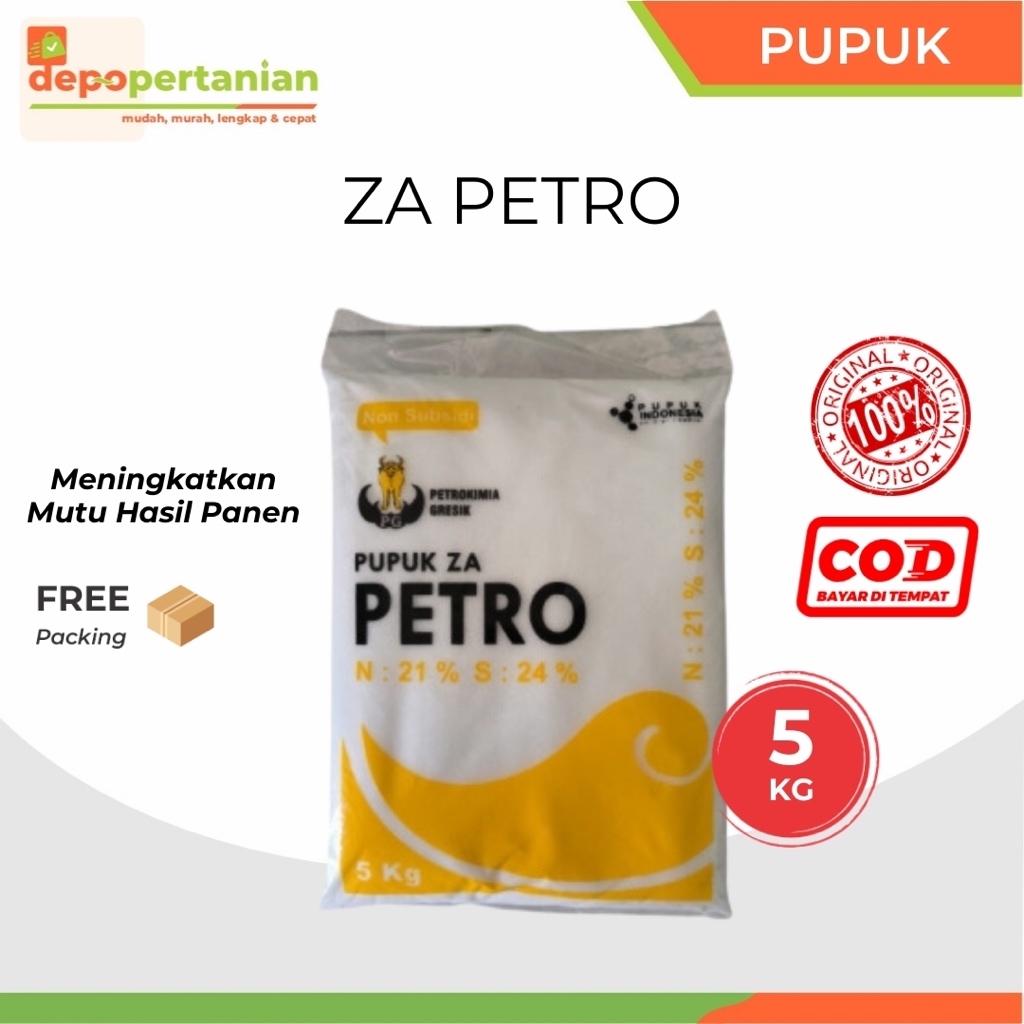 Depo Pertanian - Pupuk ZA Petro 5 Kg Amonium Sulfat