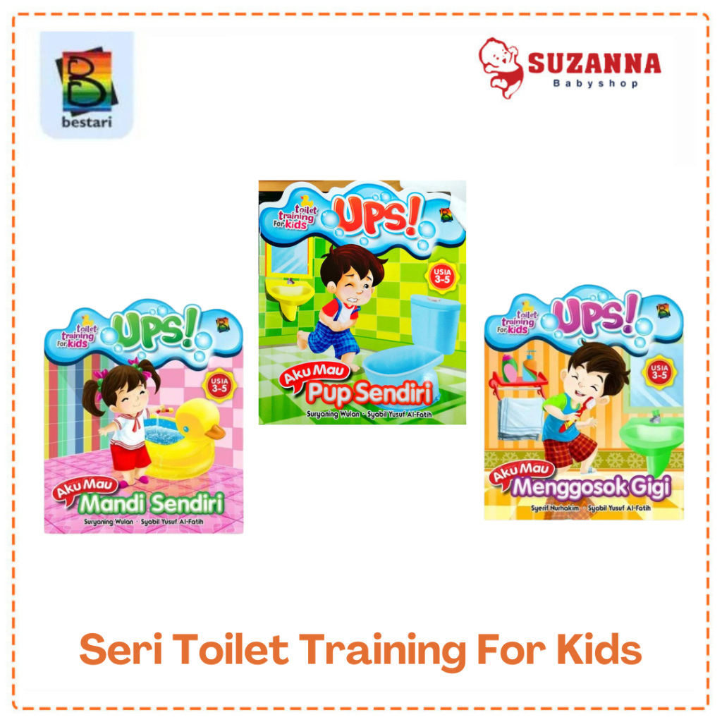 Buku Anak Seri Toilet Training For Kids - Buku Cerita Anak