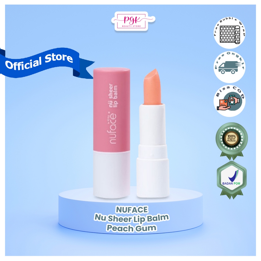 Pelembab bibir nuface lip balm