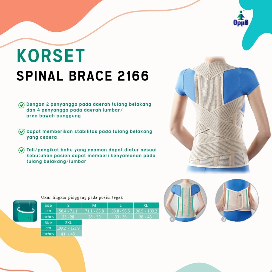 Korset spinal brace (2166)